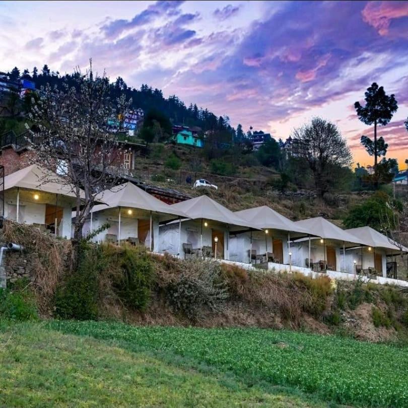 Dawn N Dusk Glamping Tents With Quintessential Valley View Bed and Breakfast Chail Εξωτερικό φωτογραφία